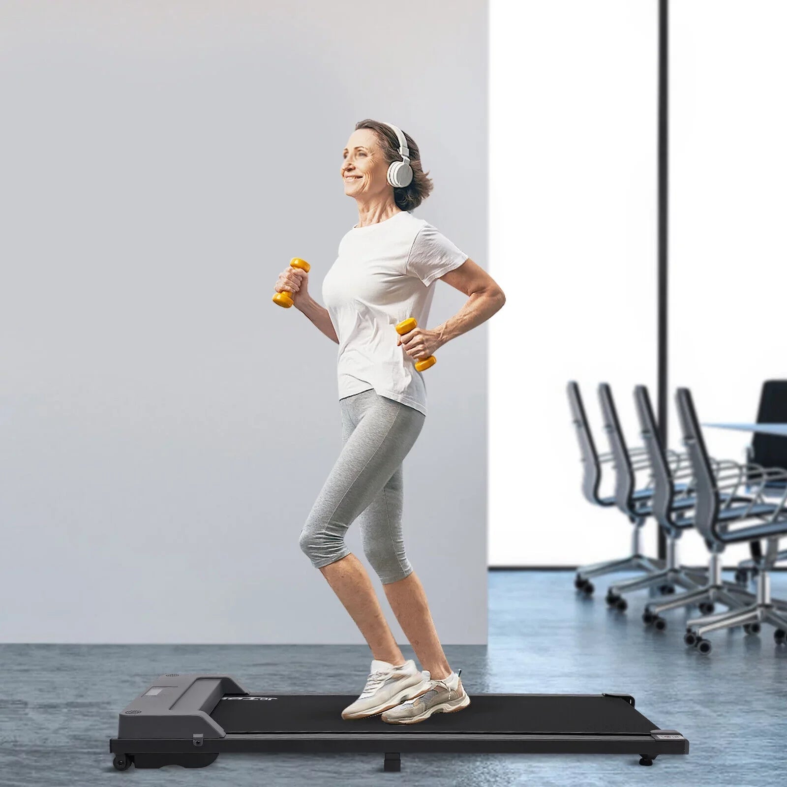 Modern Under Desk Treadmill Running Jogging Portable Treadmill Desk for Home/Office