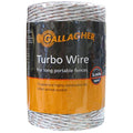 Gallagher G62054 0.07 in. x 656 ft. Turbo Wire - Ultra Ivory