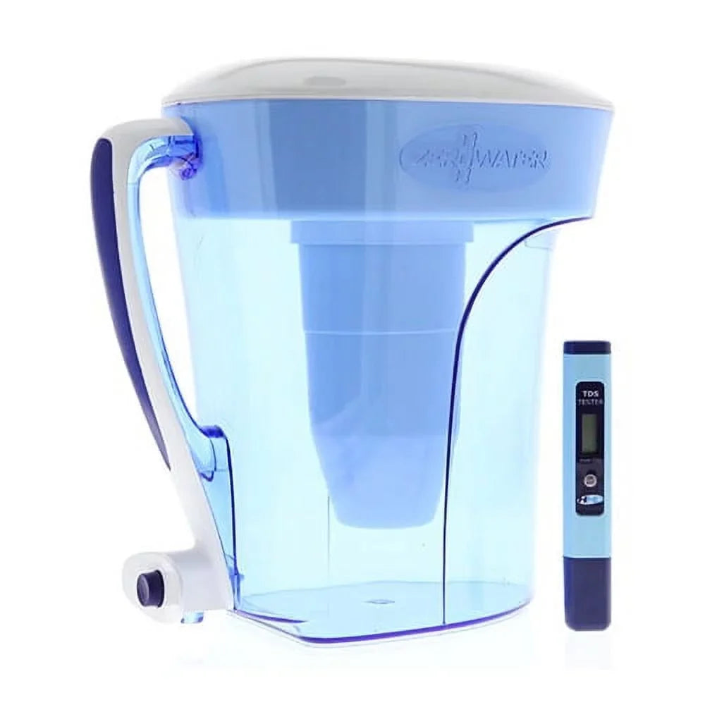 ZeroWater Pitcher ZD-010 (10-Cup) (10-Cup) Ion Exchange Water Dispenser
