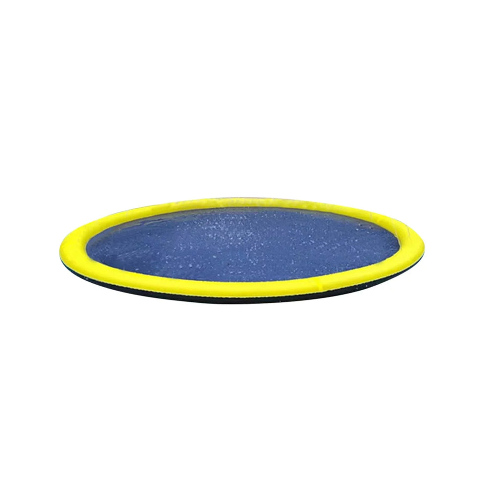 YHAIOGSize 150CMPVC Pet Sizepray Mat Outdoor Non Sizelip Sizeplashing Mat Dog Sizewimming Bath Sizeprinkler Mat