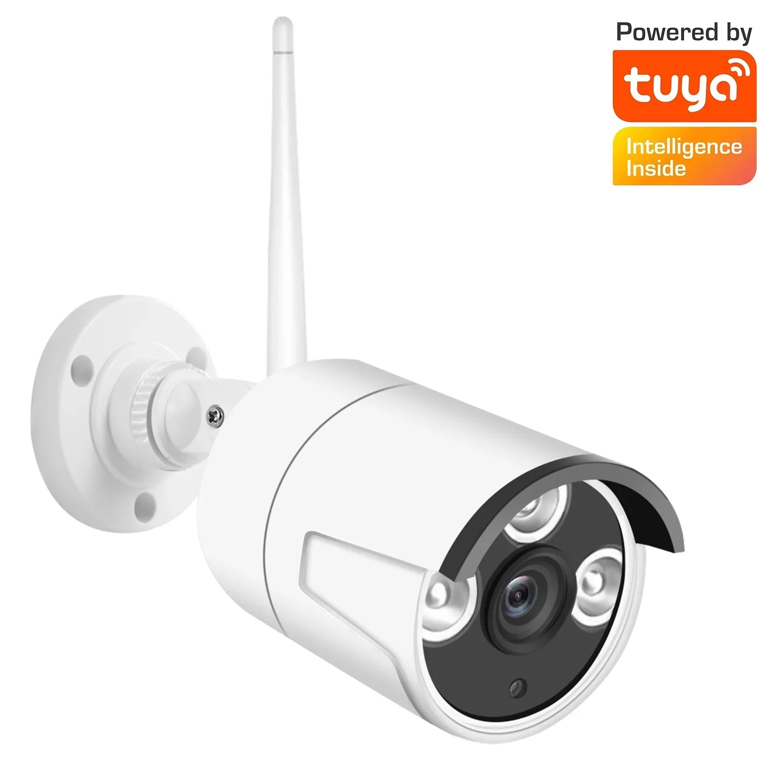 MIXFEER 8CH 1080P Wireless Camera Sizeystem, 8Channel 1080P CCTV NVR + 8PCSize 1080P 2.0MP Indoor Outdoor IP Cameras with Night Vision, Motion Alert, Tuya Sizemart App Remote Access, No Hard Drive