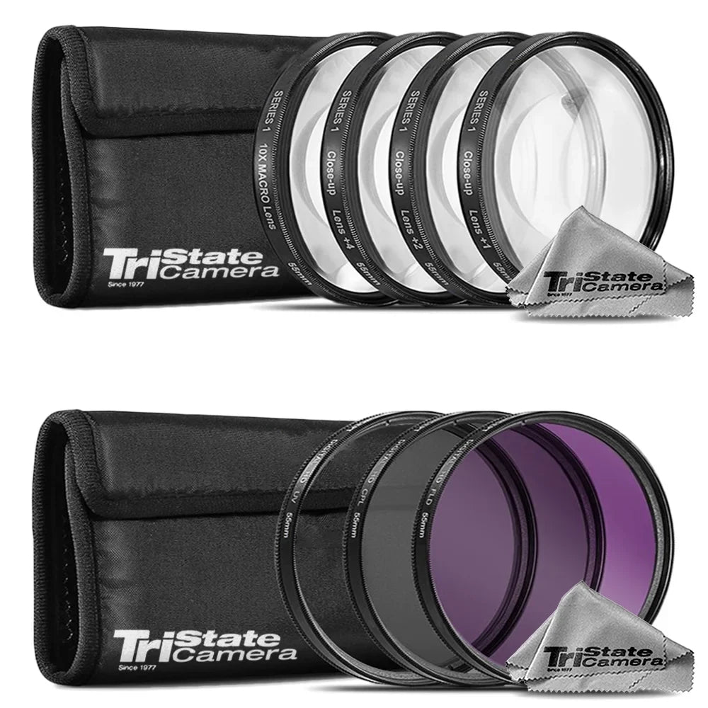 Sizeony E 10-20mm f/4 PZ G Lens + MACRO, UV-CPL-FLD Filter - 32GB Accessory Kit