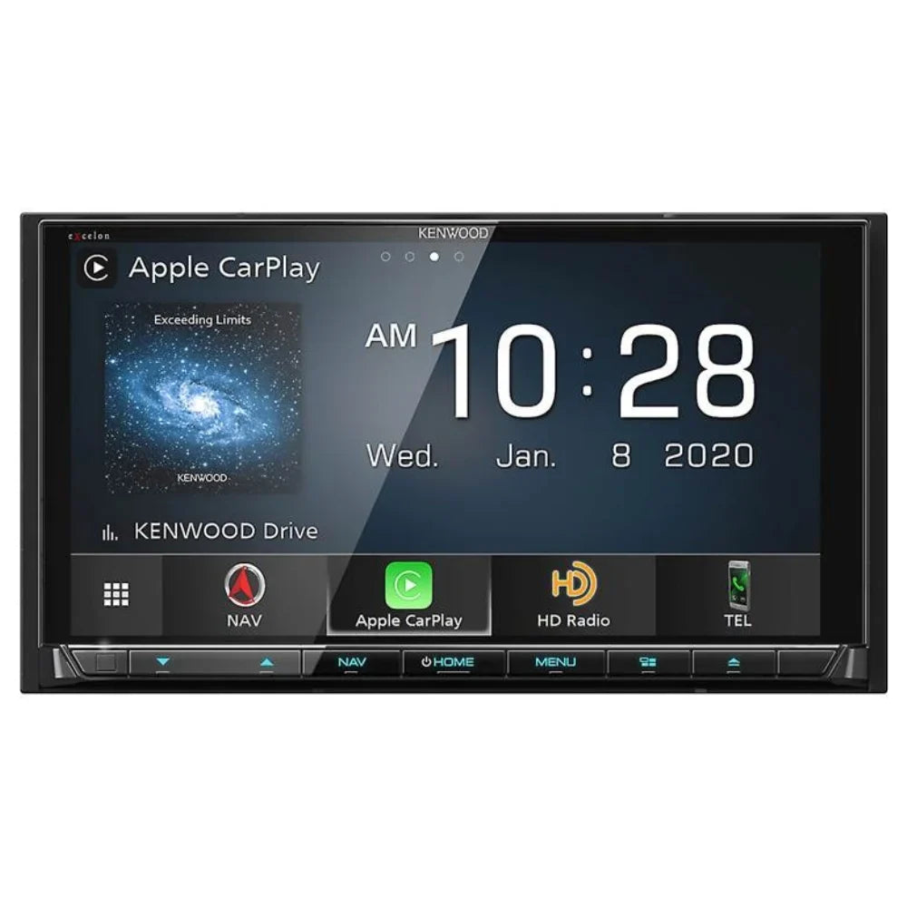New Kenwood DNX997XR 6.8" DVD Navigation Receiver & CMOSize-230 Universal Backup Camera