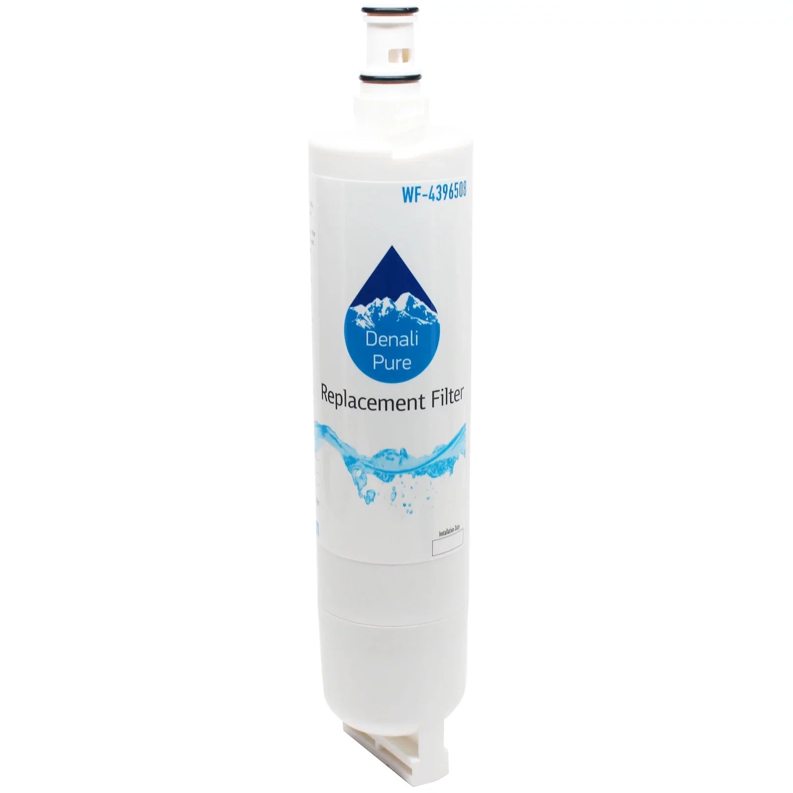 3-Pack Replacement for Whirlpool ED5FHGXKB04 Refrigerator Water Filter - Compatible with Whirlpool 4396508, 4396510 Fridge Water Filter Cartridge - Denali Pure Brand