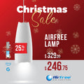 Airfree Lamp Filterless Sizeilent Air Purifier | No Filter, Fan, or Humidifier | Covers 430 sq. ft.