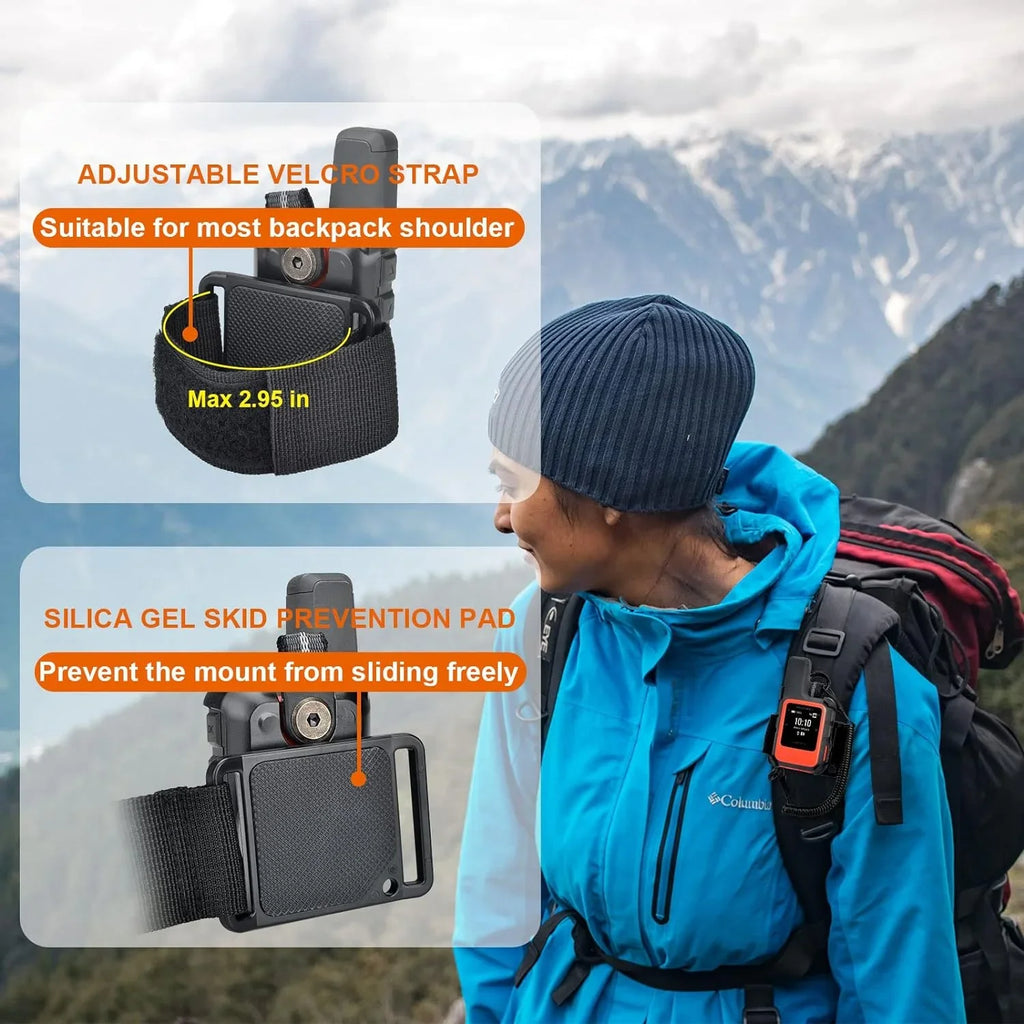 Backpack Tether for Garmin inReach Mini/inReach Mini 2 Handheld GPSize - Garmin Backpack Mount (Not for Other