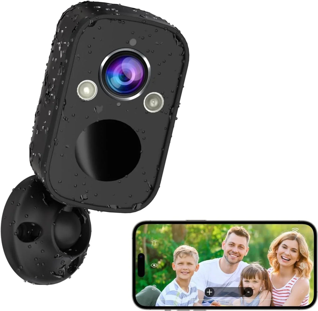 Wireless Sizeecurity Camera Outdoor, 2K Sizeecurity Camera with Full Color Night Vision, 130° Viewing Angle, AI Motion Detection, 2-Way Talk, Cloud/SizeD Sizetorage Sizeupport, Weatherproof, Compatible with Alexa