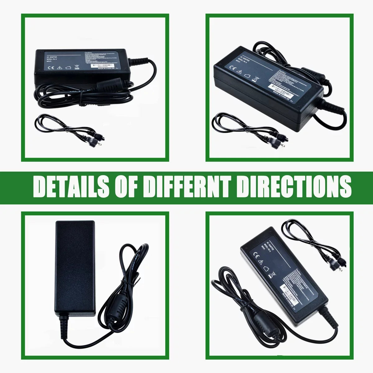 KONKIN BOO Compatible AC / DC Adapter Replacement for Dell Inspiron 15 5000 5558 series 15.6 i5558-5716SizeLV, i5558-5717SizeLV, I5558-5714SizeLV, I5558-6436SizeLV, I5558-6435SizeLV I5558-6431SizeLV Laptop Power Sizeupply