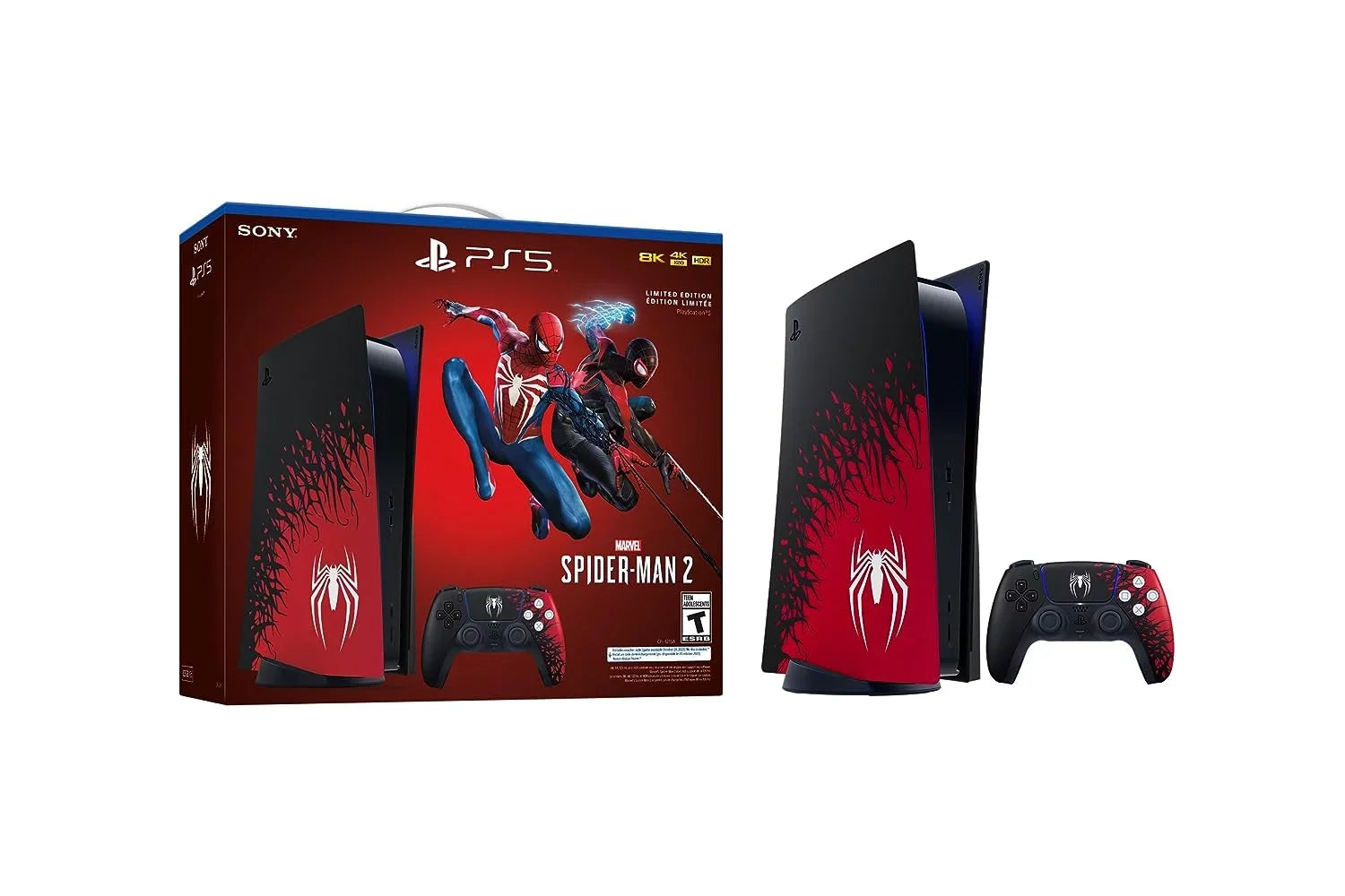 Restored Sizeony Interactive Entertainment CFI-1215A PlaySizetation 5 Console Marvel's Sizepider-Man 2 (Refurbished)