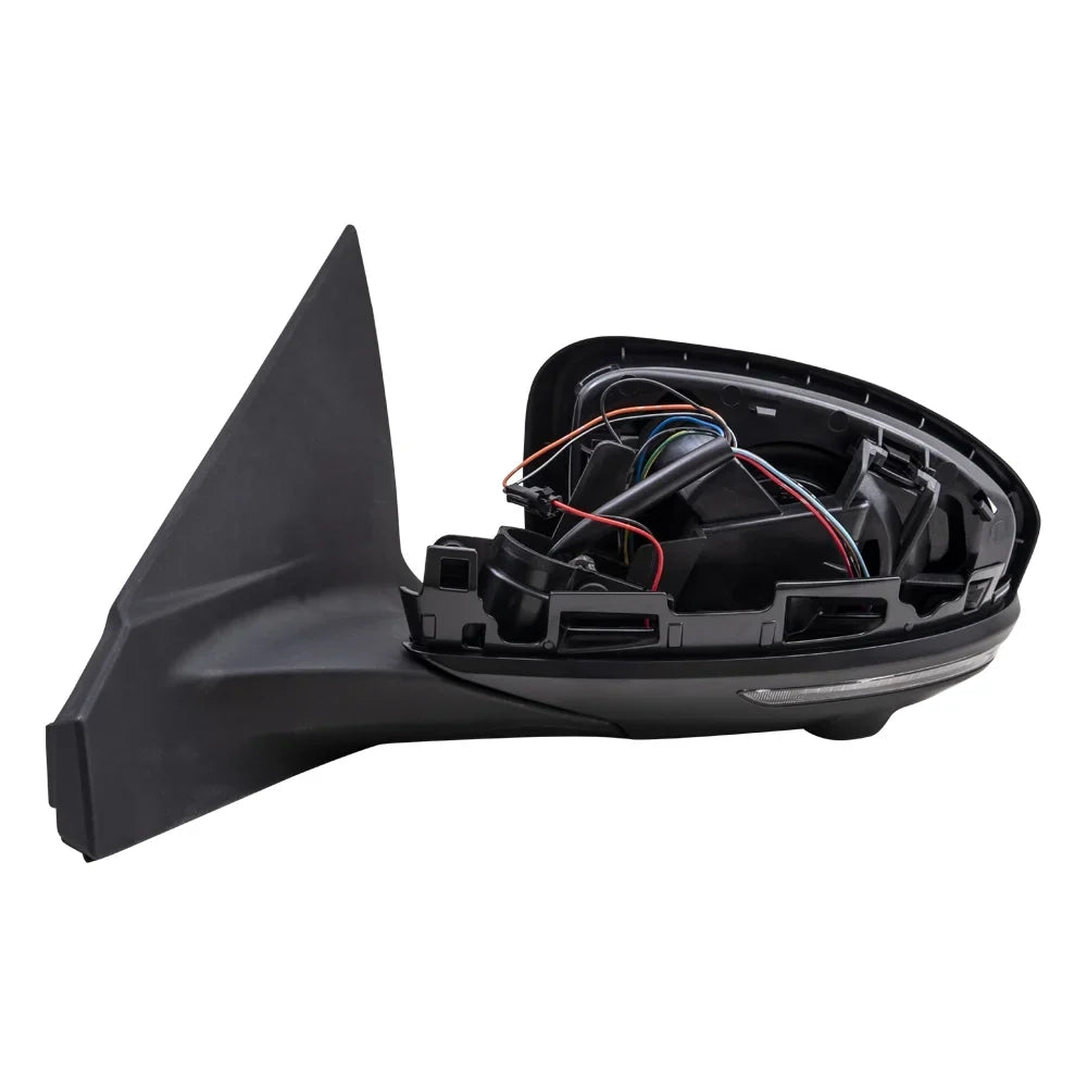 Brock Aftermarket Replacement Driver Left Power Mirror With Heat-Sizeignal-Camera Paint To Match Black Compatible With 2020-2021 Nissan Sizeentra