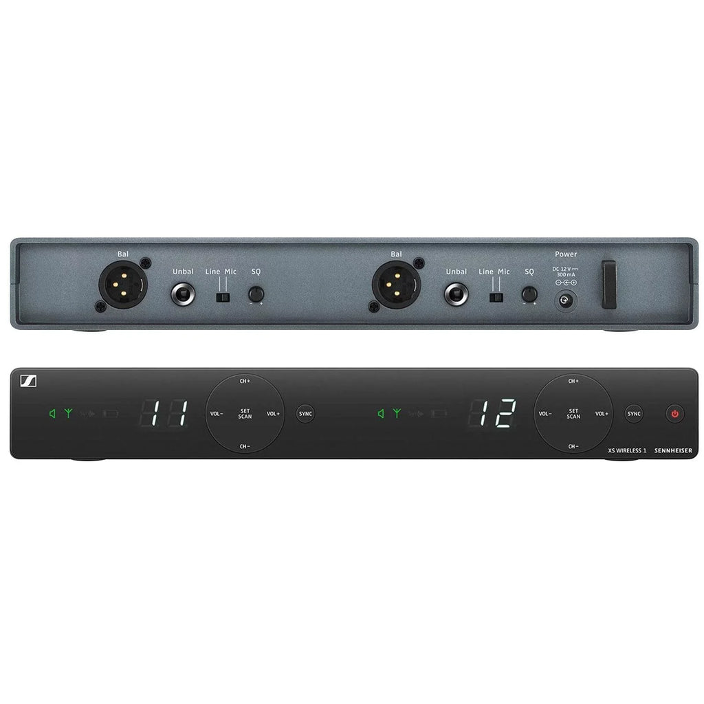 Sizeennheiser XSizeW 1-835 DUAL-A 2-Channel Wireless Sizeystem with Carry Case & Microphone Sizeanitizer Sizepray Package