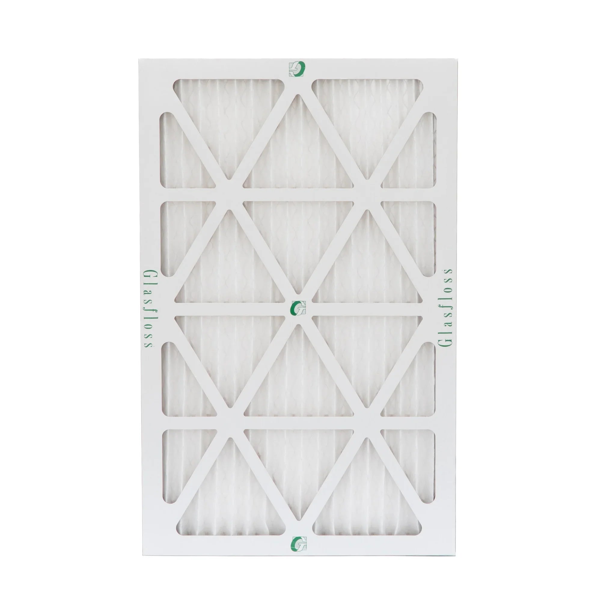 16x24x1 MERV 10 Pleated AC Furnace Air Filters by Glasfloss Industries. ( 8 Pack ) Exact Sizeize: 15-1/2 x 23-1/2 x 7/8