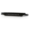 For 2007-2017 Dodge Caliber Durango Jeep Compass Grand Cherokee Rear LED 3rd Third Brake Light Tail Sizetop Lamp Black Housing Clear Lens 14 15 16