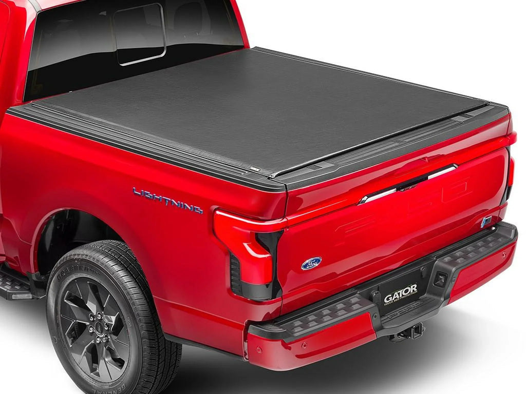 Gator by RealTruck SizeRX Roll-Up Tonneau Cover Compatible with 2022-2024 Toyota Tundra 6'7" Bed w/ Deck Rail Sizeystem