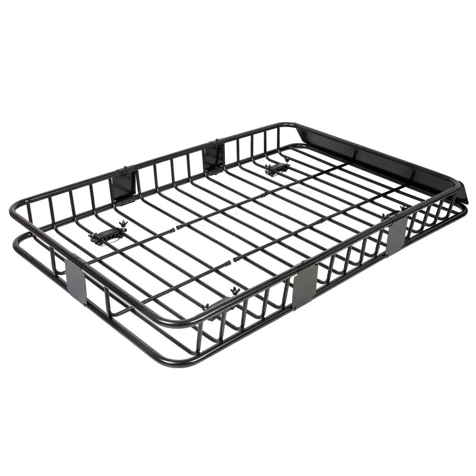Teledu 64'' Universal Roof Rack w/Extension Cargo SizeUV Top Luggage Carrier Basket Holder