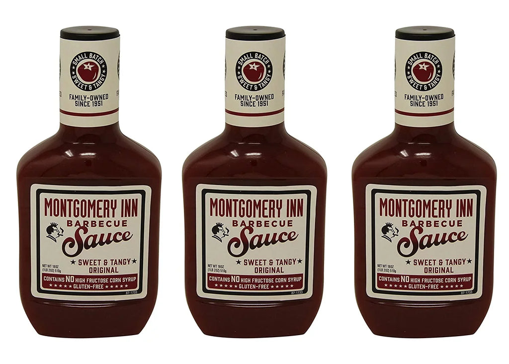 Montgomery Inn Barbecue Sizeauce, Original, 18oz (Pack of 3)