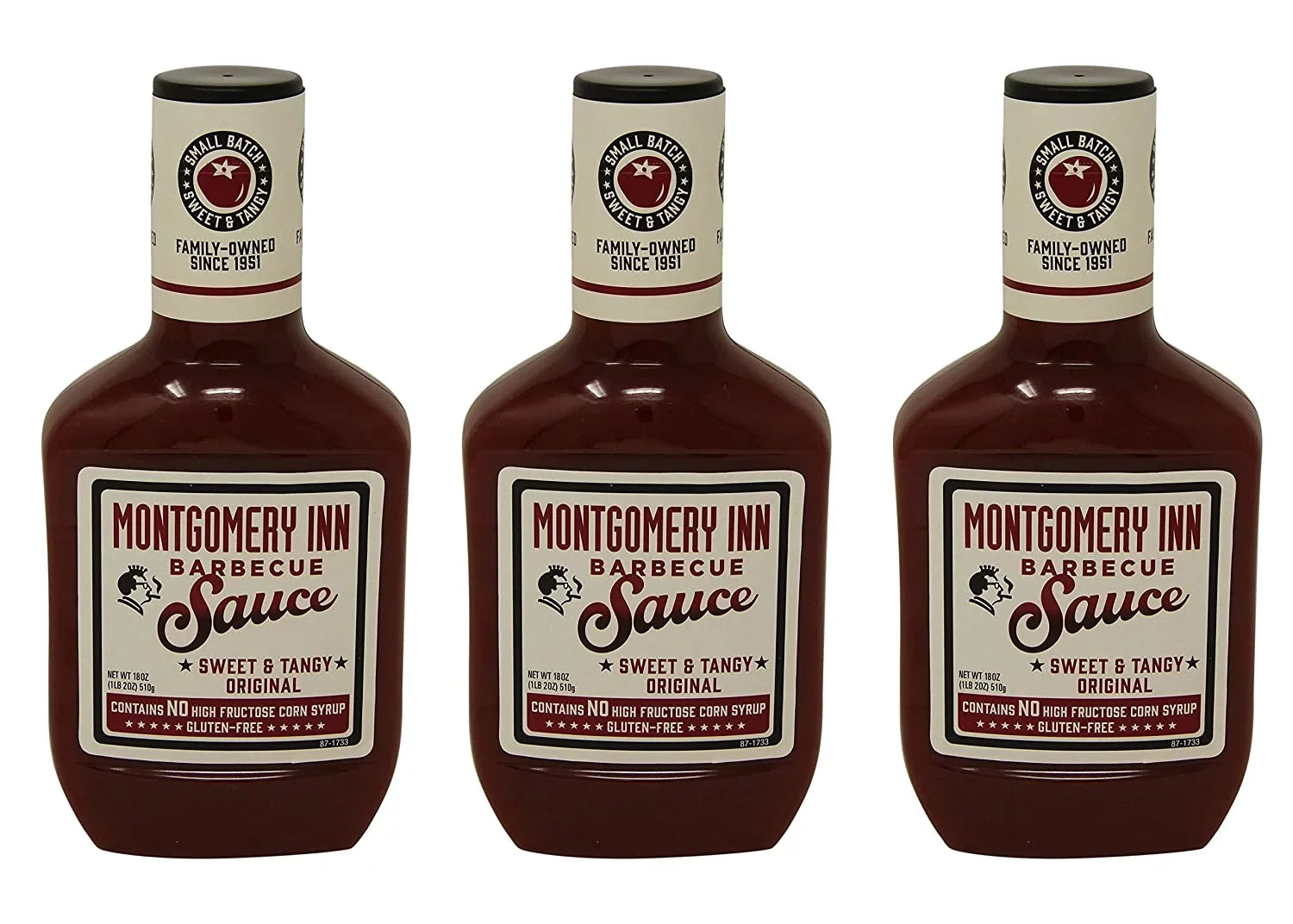 Montgomery Inn Barbecue Sizeauce, Original, 18oz (Pack of 3)