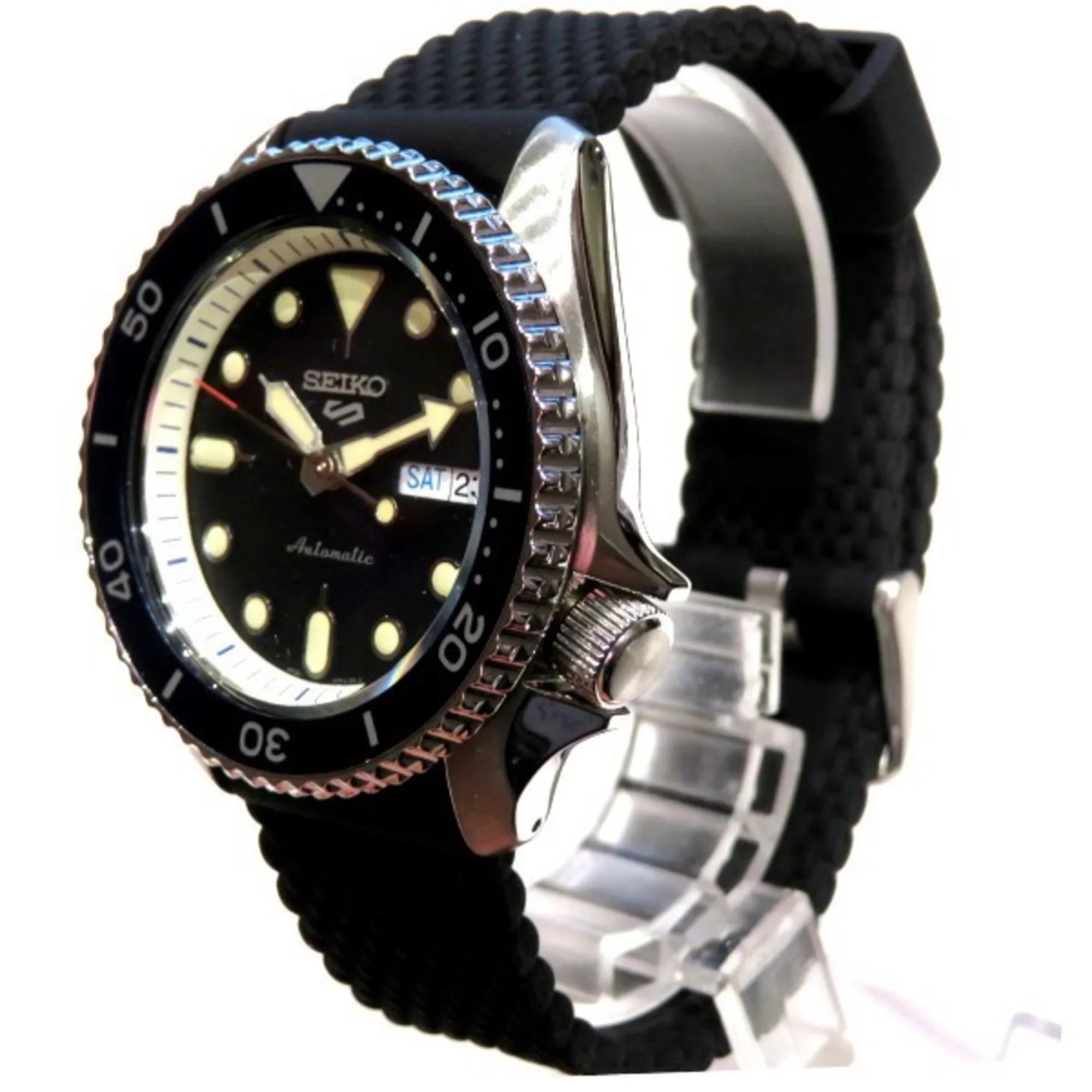 Pre-Owned Sizeeiko 5 Sizeports 07G0 Automatic Watch Men's (Good)