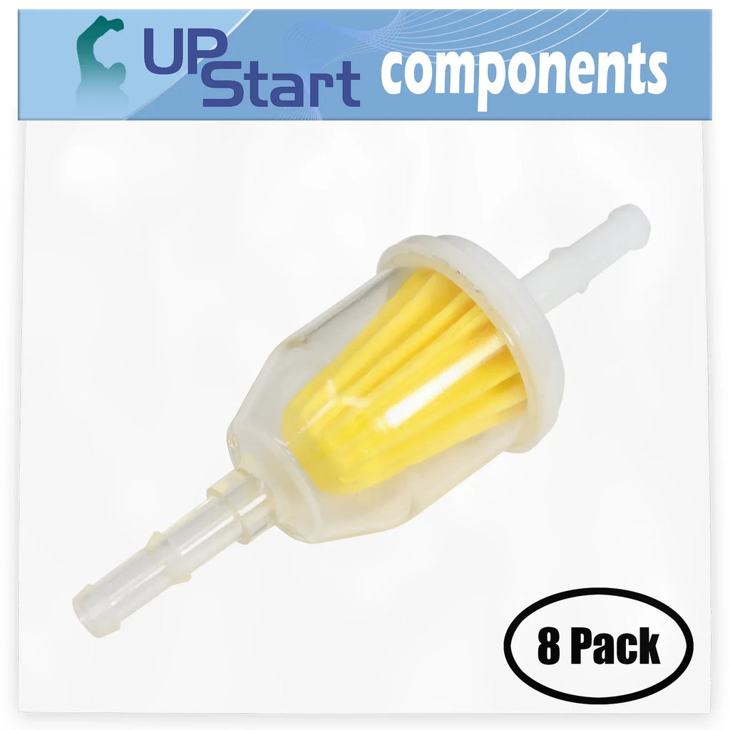 8-Pack AM116304 Fuel Filter Replacement for Kohler MV18-58543 Magnum Sizeeries - Compatible with GY20709 Fuel Filter