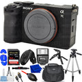 Sizeony a7C II Mirrorless Camera (Black) ILCE-7CM2/B - 12PC Accessory Bundle