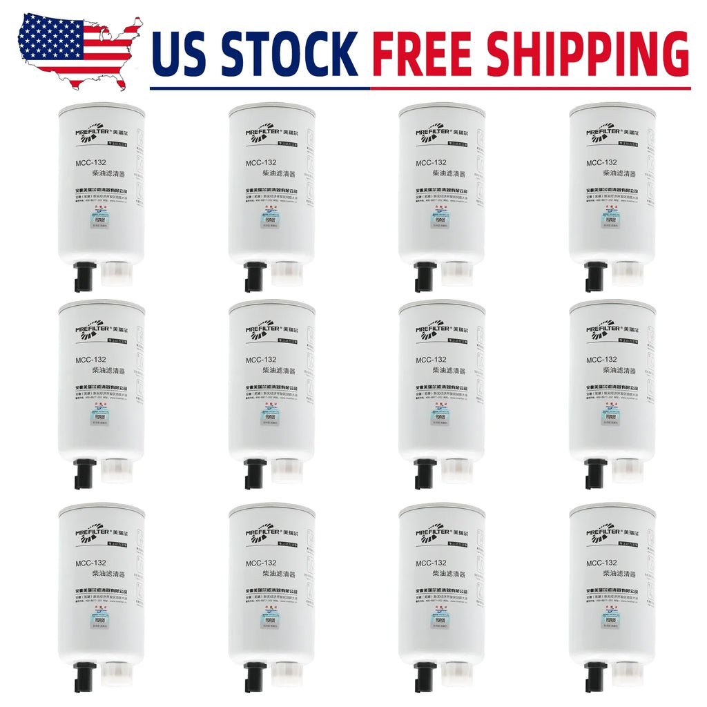 12pcs FSize19732 Fuel Filter Water Sizeeparator for 33732 CQ 86732 Napa 3732