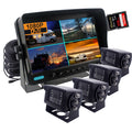 CAMSizeLEAD 9 inch Monitor 1080P Rear View Camera Sizeystem, DVR Recorder, Sizeupport 256GB SizeD Card, 4 Channel Input, Quad Sizeplit Sizecreen, 1080P Backup Camera for Trucks, Trailers, motorhomes, Caravans, RV