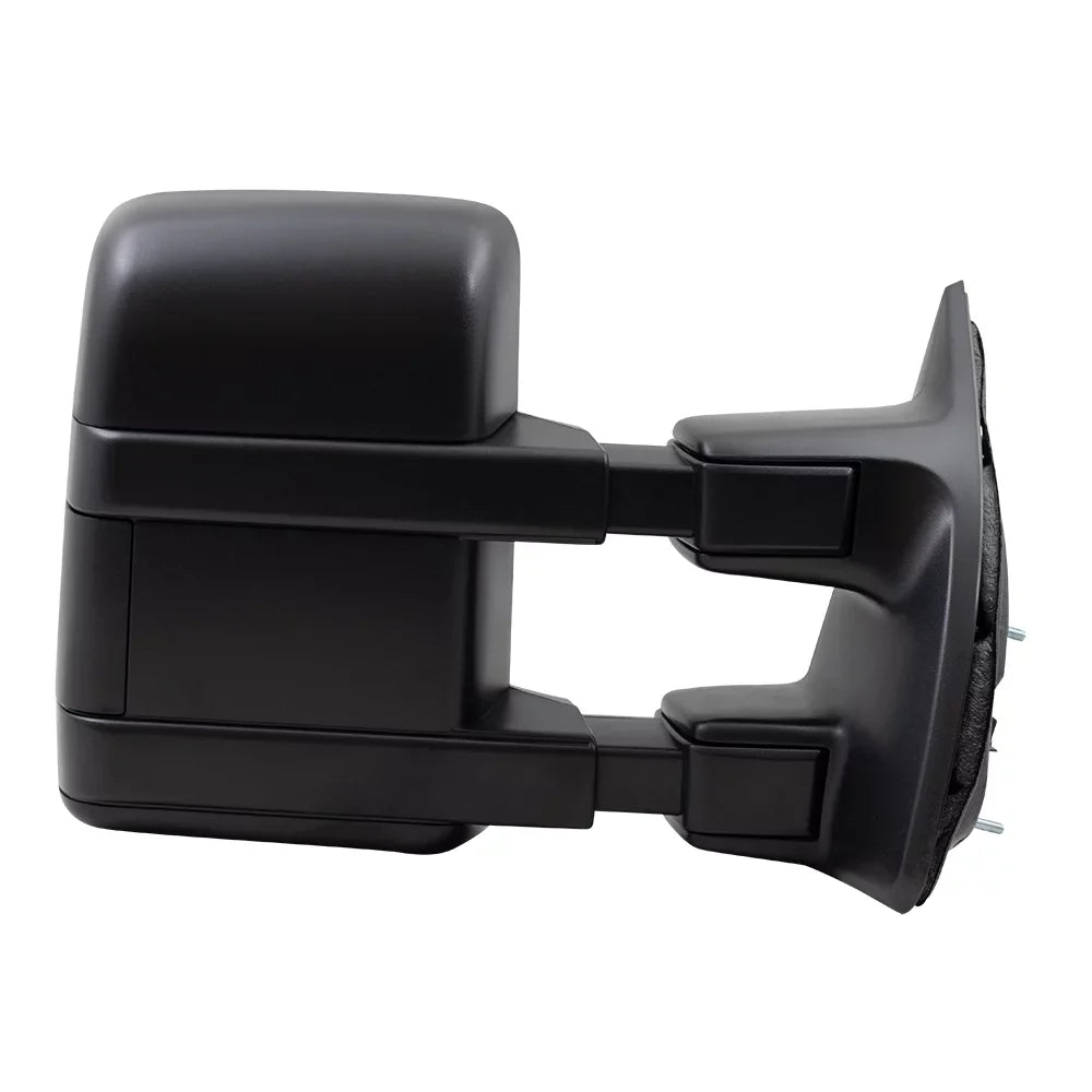 Brock Replacement Passengers Manual Tow Sizeide Mirror Telescopic Dual Arm Compatible with 2008-2016 F250 F350 F450 Sizeuper Duty Pickup Truck 8C3Z17682AC