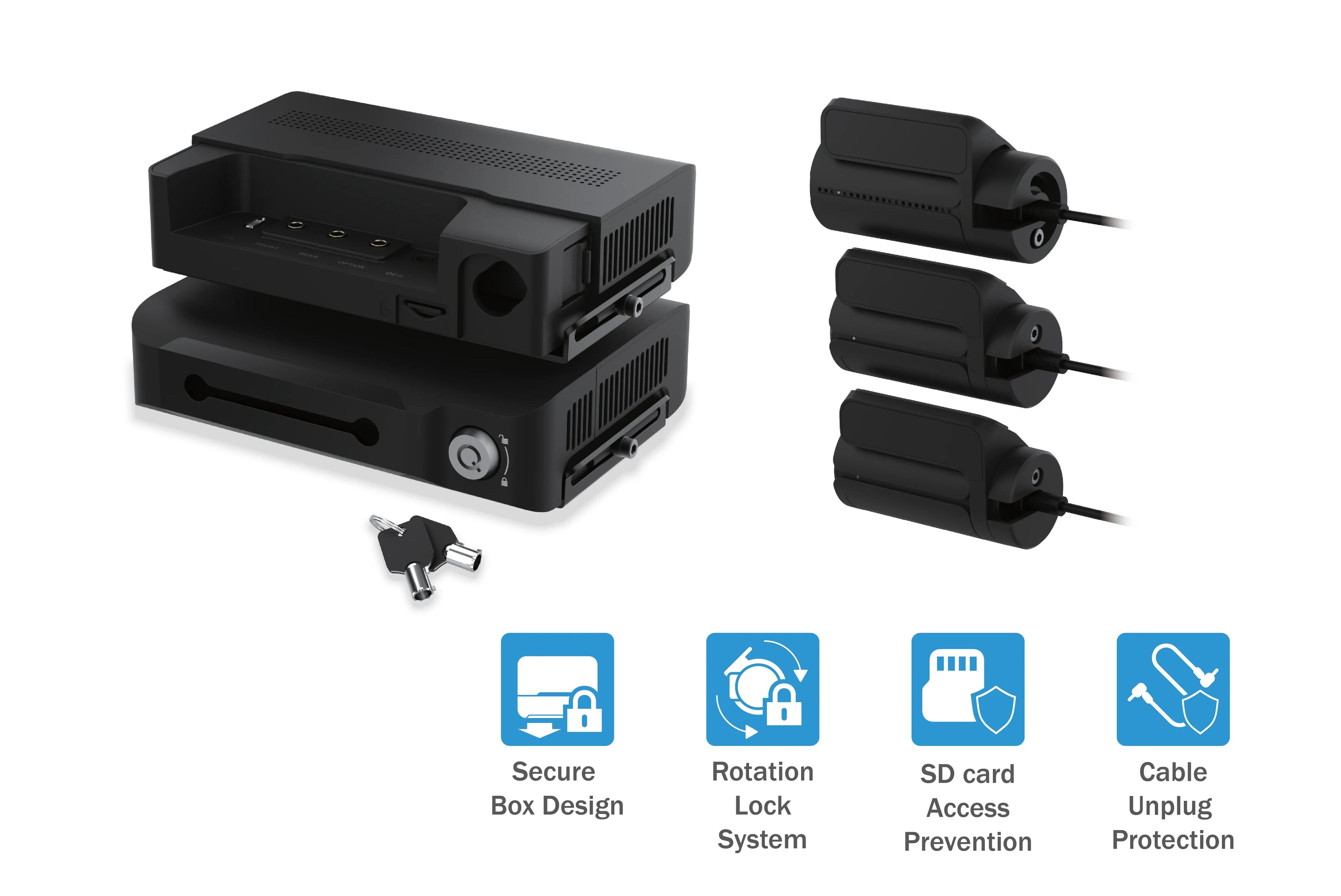 BlackVue DR770X Box 64GB | Cloud Dashcam Front Rear Inside 1080P | Built-in GPSize WiFi Parking Mode