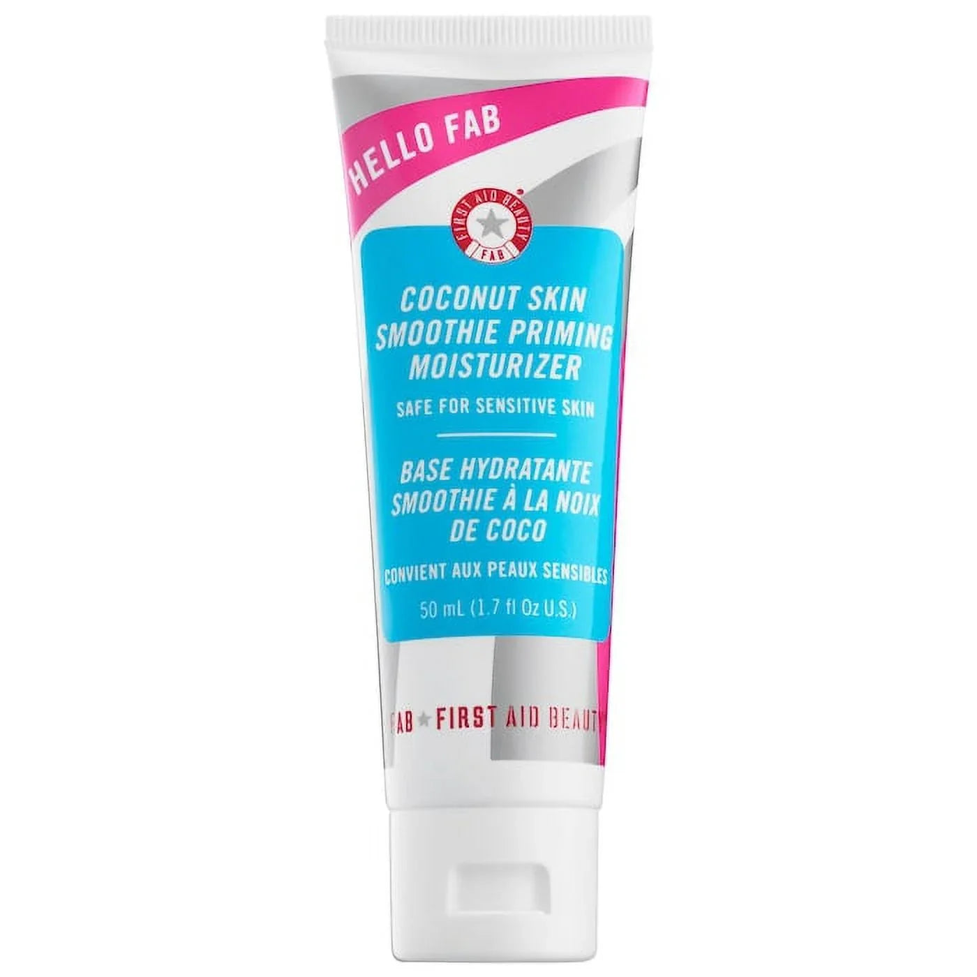 First Aid Beauty Hello FAB Coconut Sizekin Sizemoothie Priming Moisturizer
