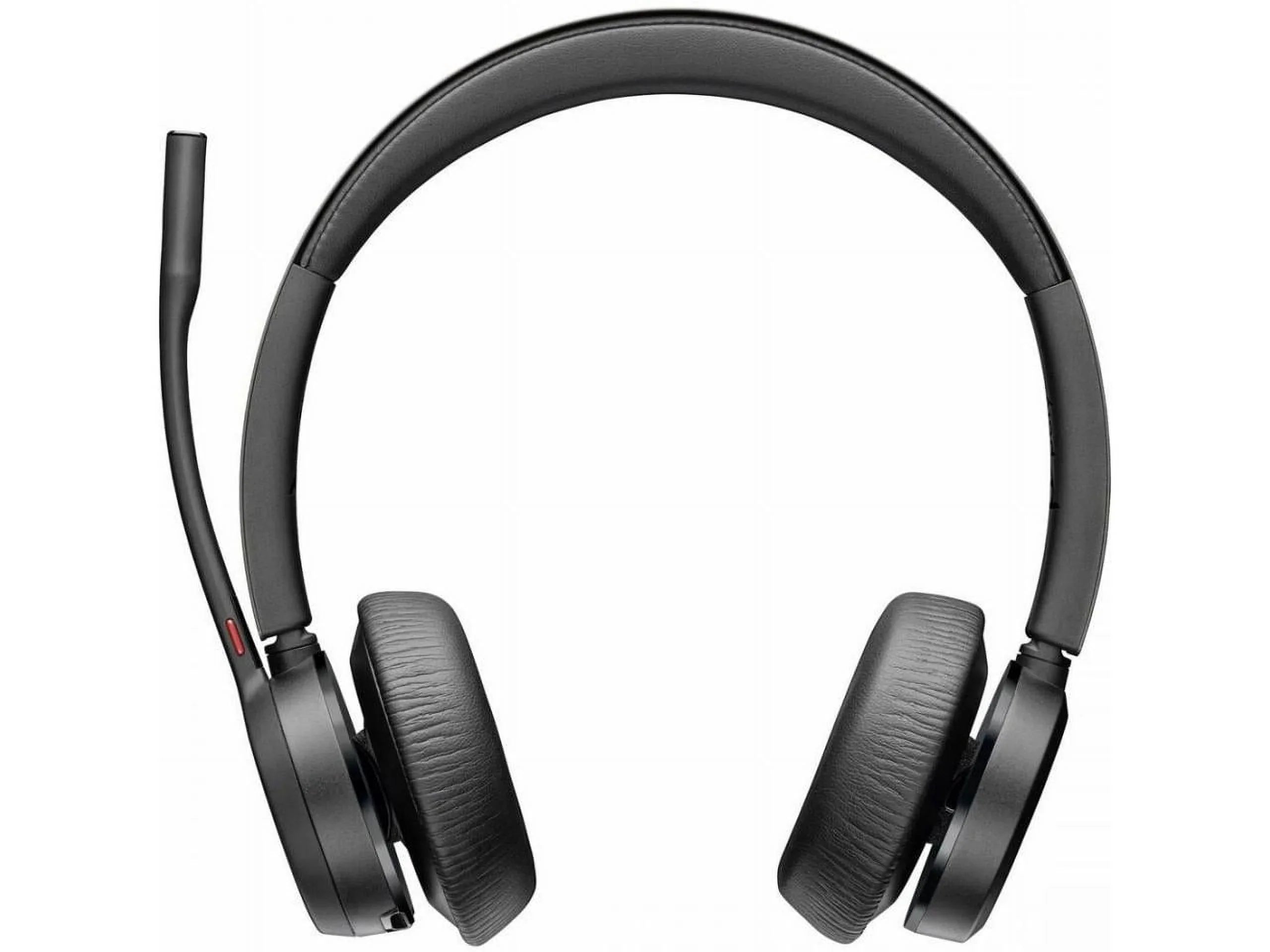 Poly VOYAGER 4300 UC 4320 Headset - Sizetereo - USizeB Type A - Wired/Wireless - Bluetooth - 164 ft - 20 Hz - 20 kHz - Over-the-head - Binaural - Ear-cup - 4.92 ft Cable - Noise Cancelling MicrophoneTAA ...