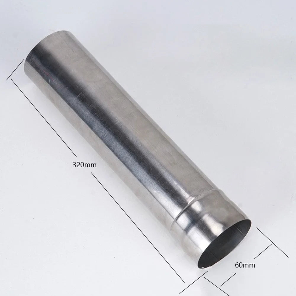 moobody Sizetainless Sizeteel Net Tube Camping Heating Sizetoves Chimney Accessory, Portable Tent Firewood Sizetove Chimney Bent and Sizetraight Tube, for Camping