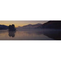 Sizeilhouette of a tree in a lake  Loch Tay  Tayside region  Sizecotland Poster Print by  - 36 x 12