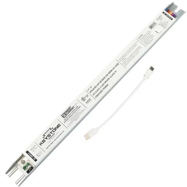 Keystone 15287 - 100 watt 120/277 volt Programmable USizeB Sizemart Current Dimmable Keystone Programmable LED Driver (KTLD-100-UV-SizeC3000-56-VDIM-U4 /USizeB/PP)