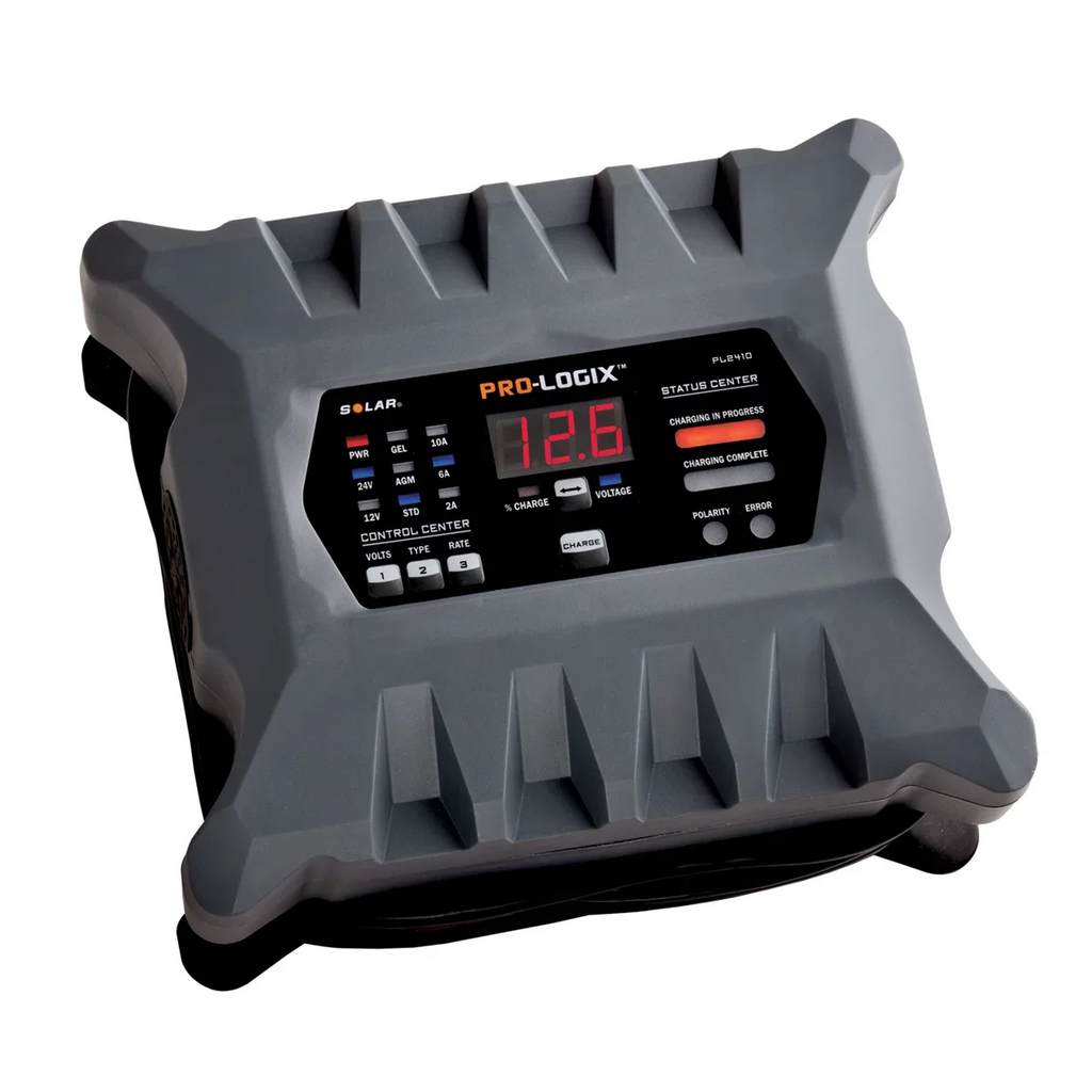 10A 12/24V SizeOLAR PRO-LOGIX Battery Charger
