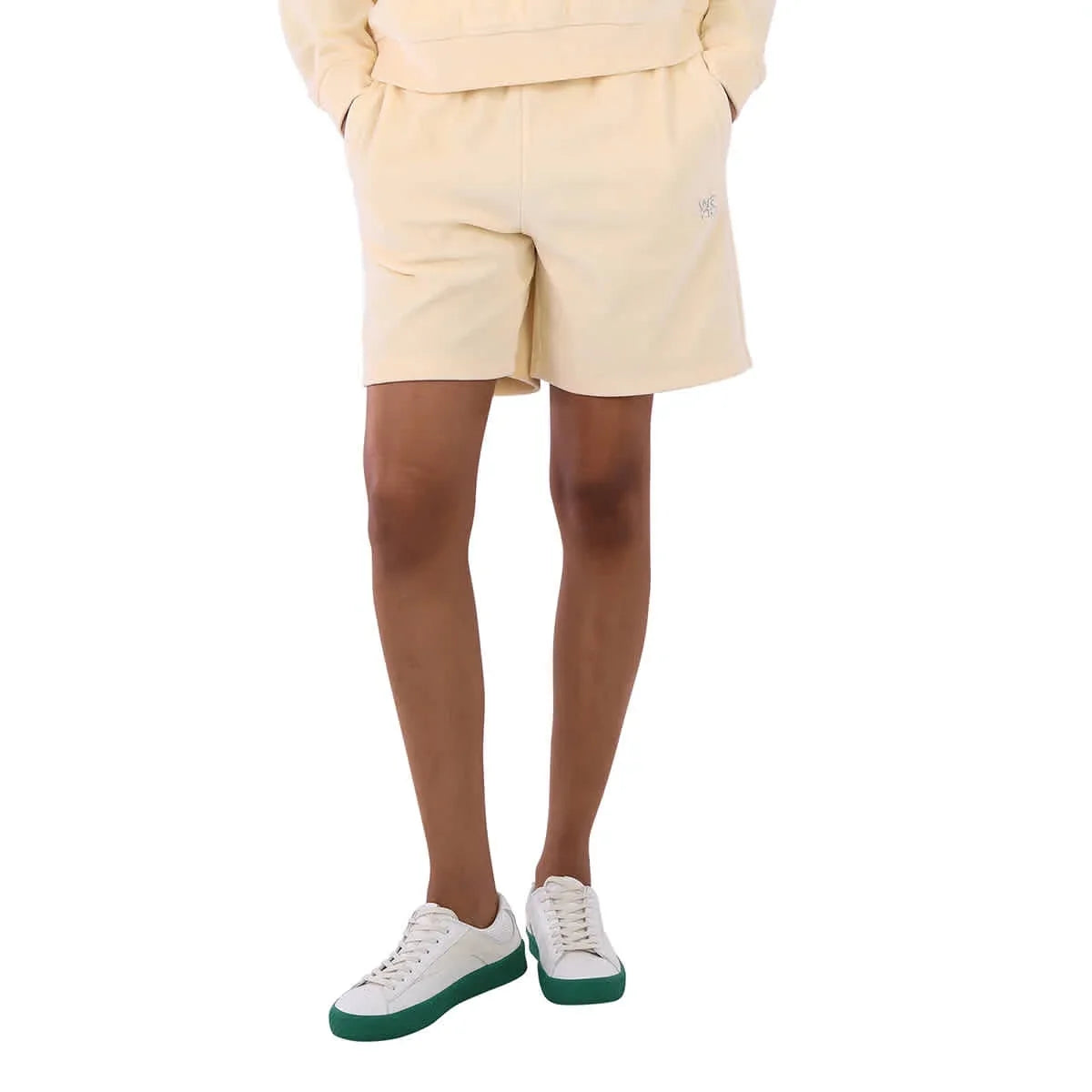 Alexander Wang Ladies Hotfix Logo High-Waisted Velvet Track Sizehorts, Sizeize Large