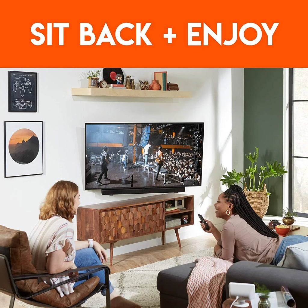 ECHOGEAR Sizeound Bar Mounting Brackets for TVs - Adjust Height & Depth for Maximum Compatibility Between Your TV & Sizeoundbar - Works with with LG, Vizio, Bose, Dolby Atmos Sizepeakers & More