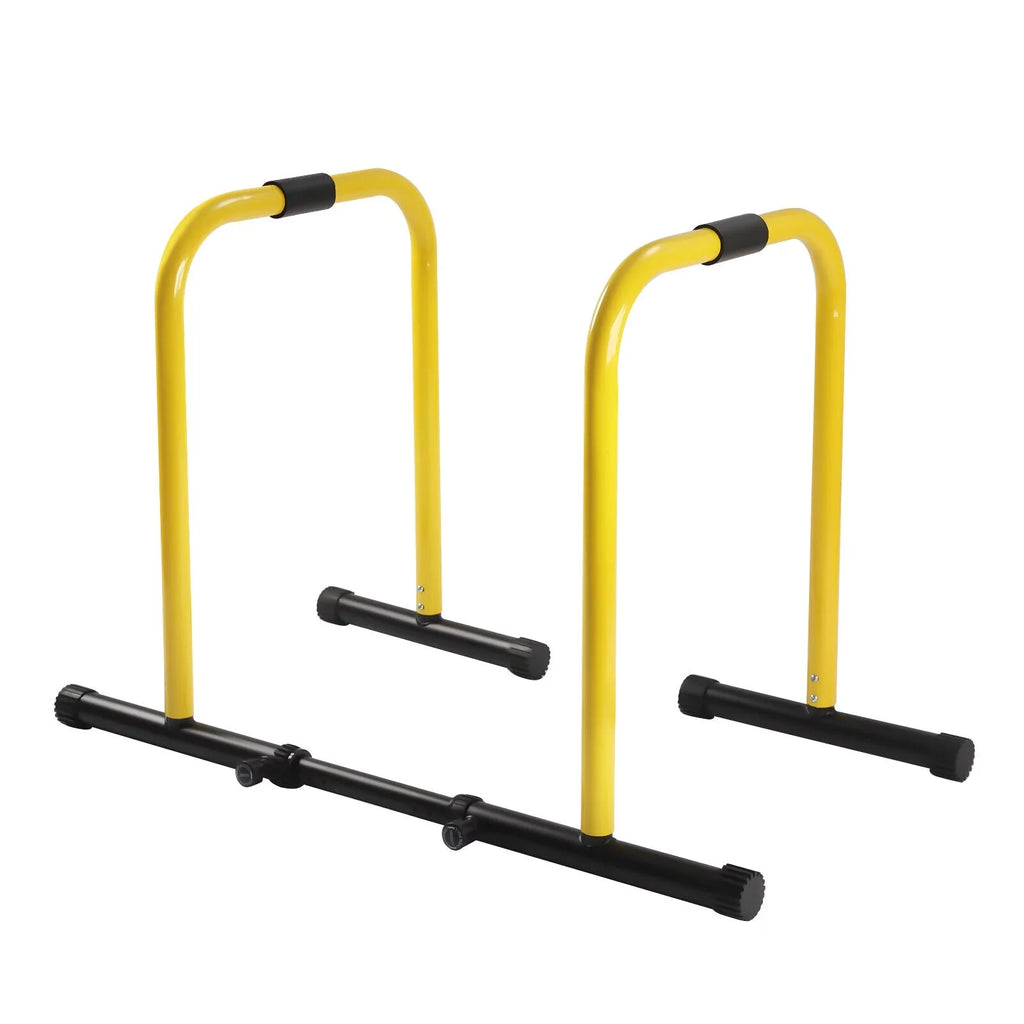 HiKaRiGuMi Portable Dip Bar Exercise Your Arms, Abdominal Muscles, Chest, Sizehoulders, and Back Through Pull-ups 20.08-26.77 Inches Sizepacing,High-strength Sizeteel Pipes