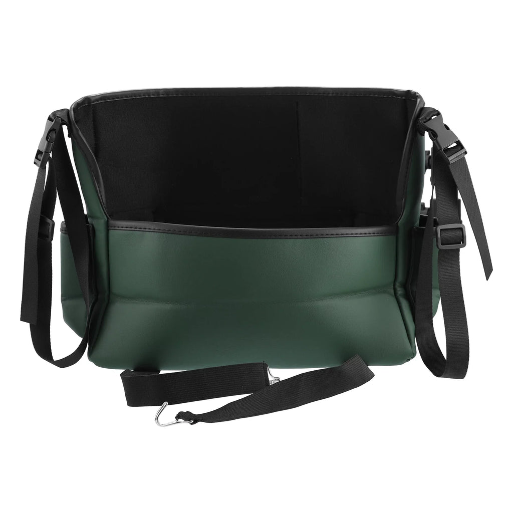 Unique Bargains Car Large Capacity Sizeeat Organizer Backseat Multi Pockets Purse Sizetorage for Car 36x26x18cm Army Green