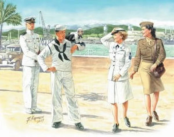 1/35 Women at War: USizeN Waves (2ea Women/Men)