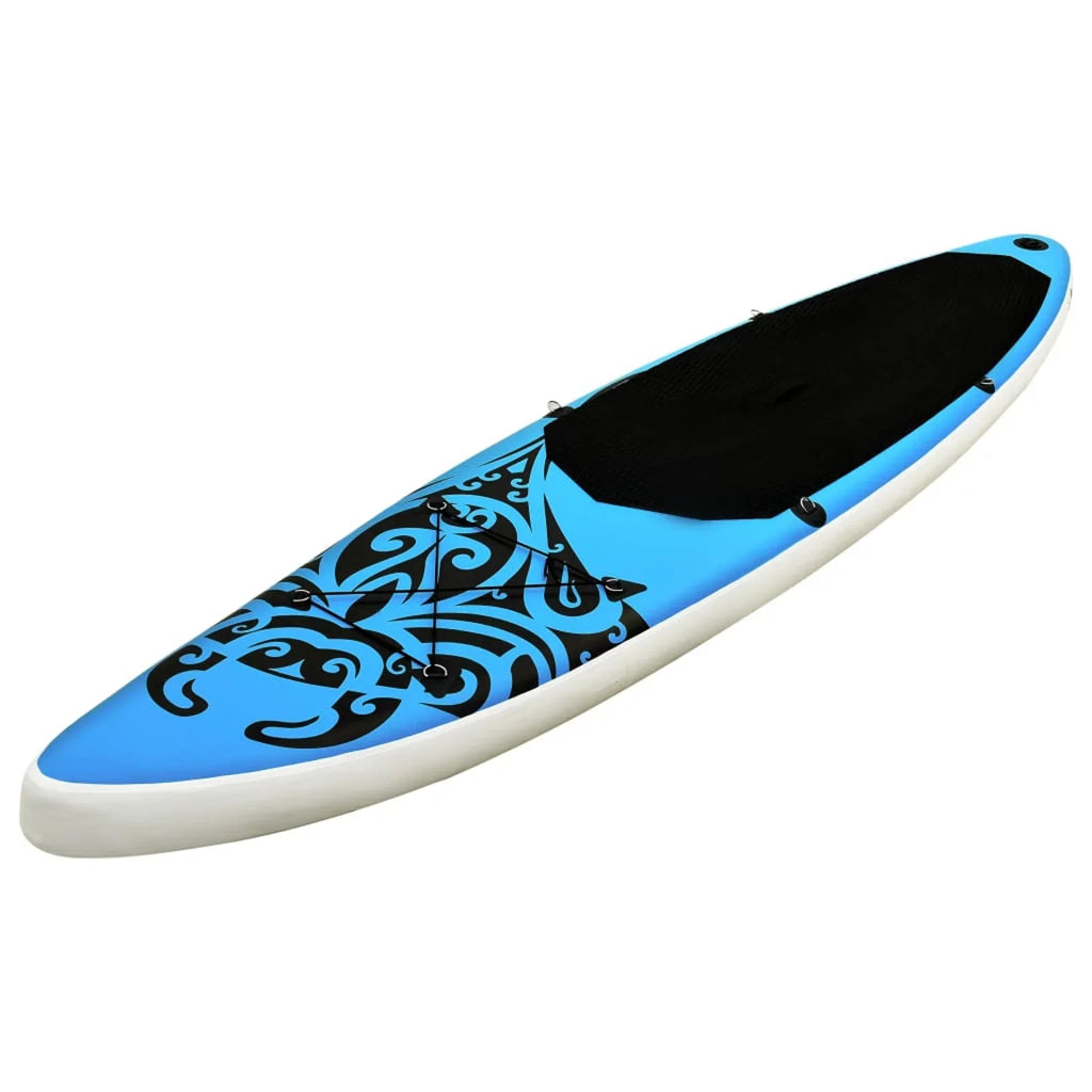 Carevas Inflatable Paddleboard Sizeet 120.1"x29.9"x5.9" Blue
