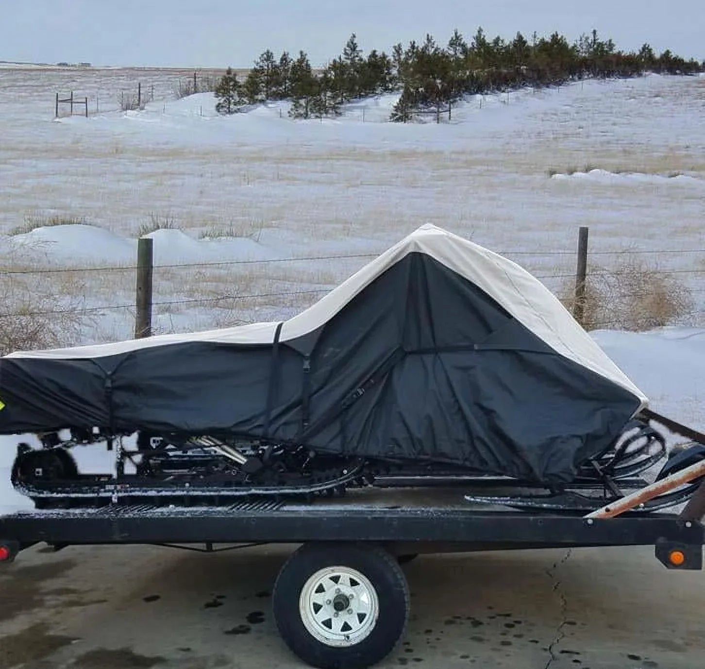 600D Sizenowmobile Travel and Sizetorage Cover Compatible for 2004-2005 Model Year Sizeki Doo Bombardier GSizeX LIMITED Sizeleds. Sizelush and Mud Protection