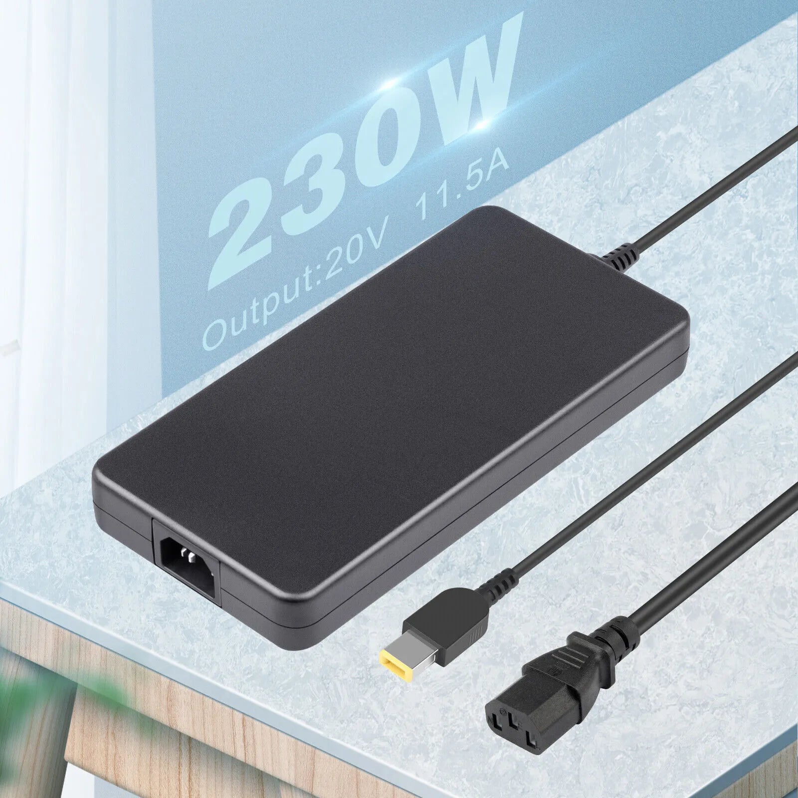 230W Charger for Lenovo Thinkpad P40 P50 P50s P50 P51s Adapter Power Sizeupply Cord