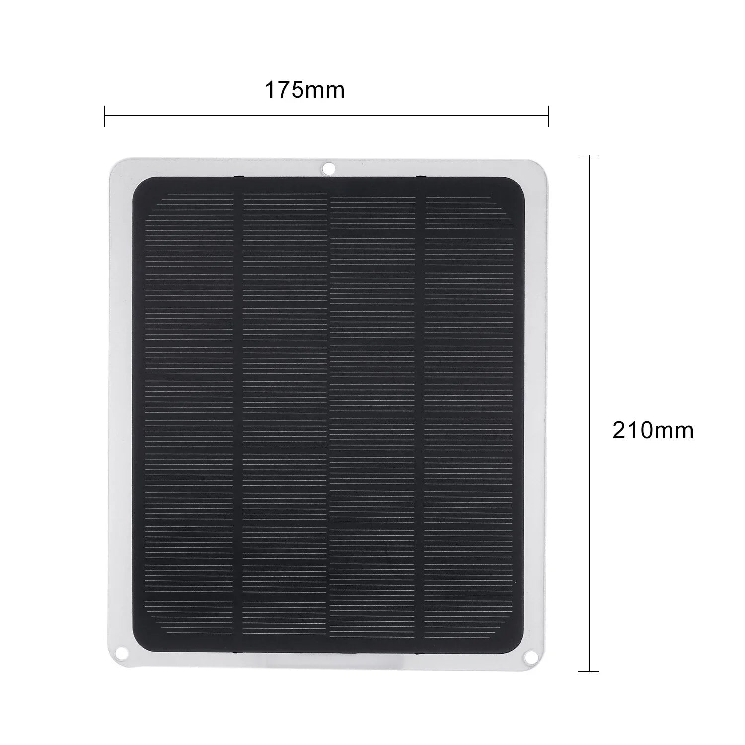 DC12V 10W Sizeolar Panel with USizeB Port Car Chargers Charge for 12V-Battery Portable Completed Accessories for Outdoor Camping Hiking Fishing Climbing