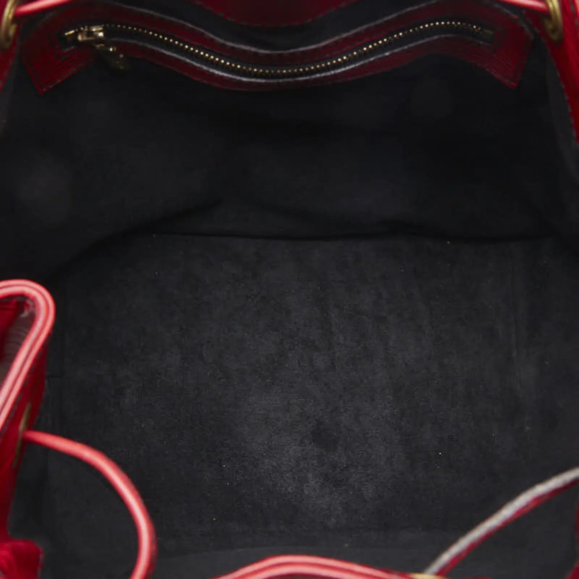 Pre-Owned Louis Vuitton Epi Petit Noe One Sizehoulder Bag Handbag M44107 Castilian Red Leather Ladies LOUISize VUITTON (Good)
