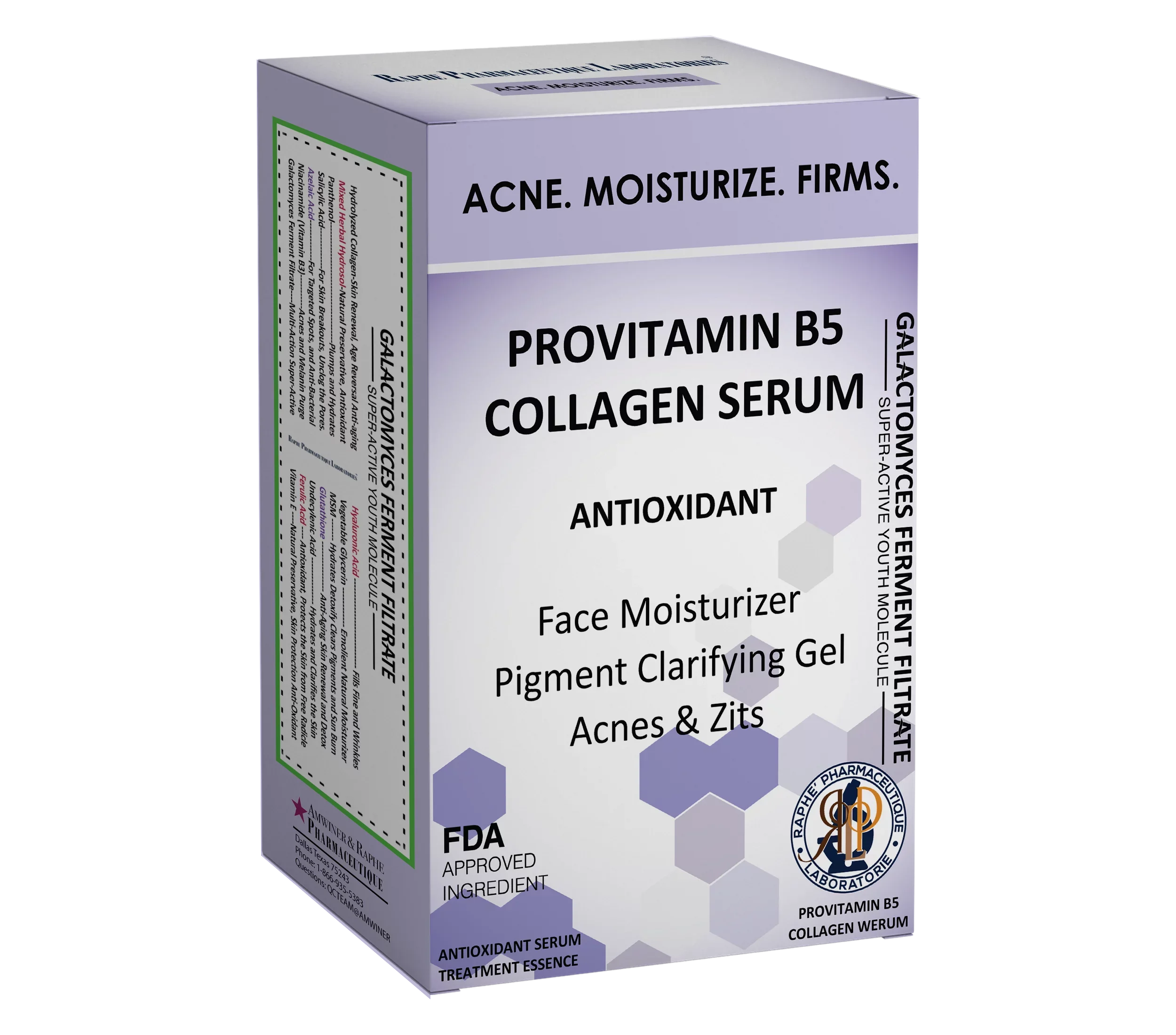 2 in 1 Antioxidant Moisturizer Acnes Sizepots Remover Firm and Lift Sizeerum A Pack of 2