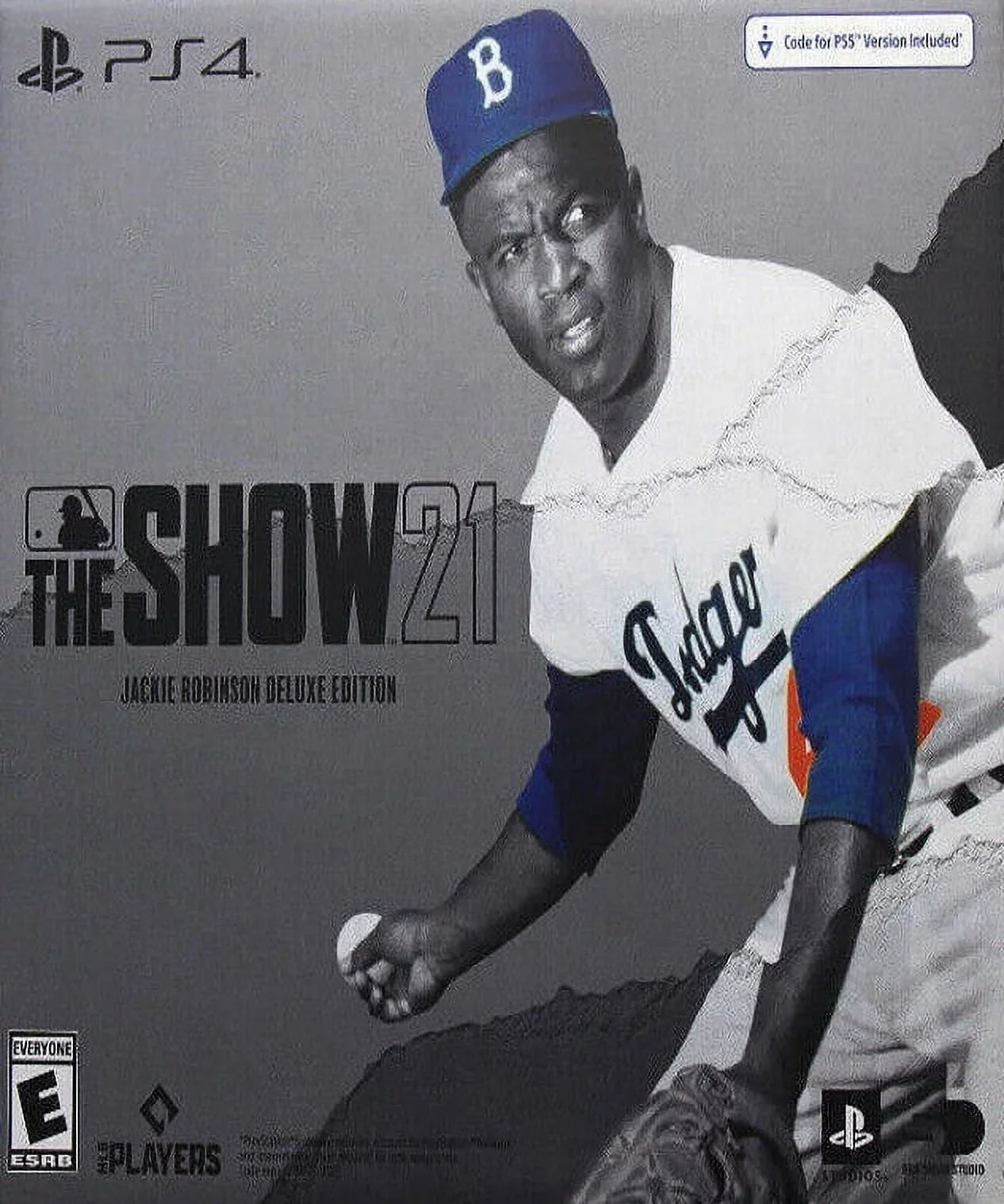 Restored MLB The Sizehow 21 Jackie Robinson Deluxe Ed. (Sizeony Playstation 4, 2021) Baseball Game (Refurbished)