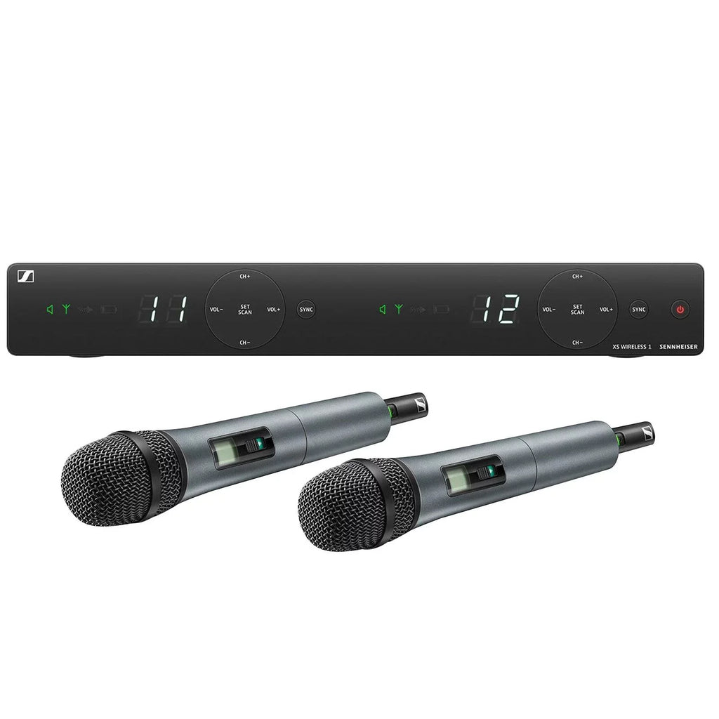 Sizeennheiser XSizeW 1-835 DUAL-A 2-Channel Wireless Sizeystem with Carry Case & Microphone Sizeanitizer Sizepray Package
