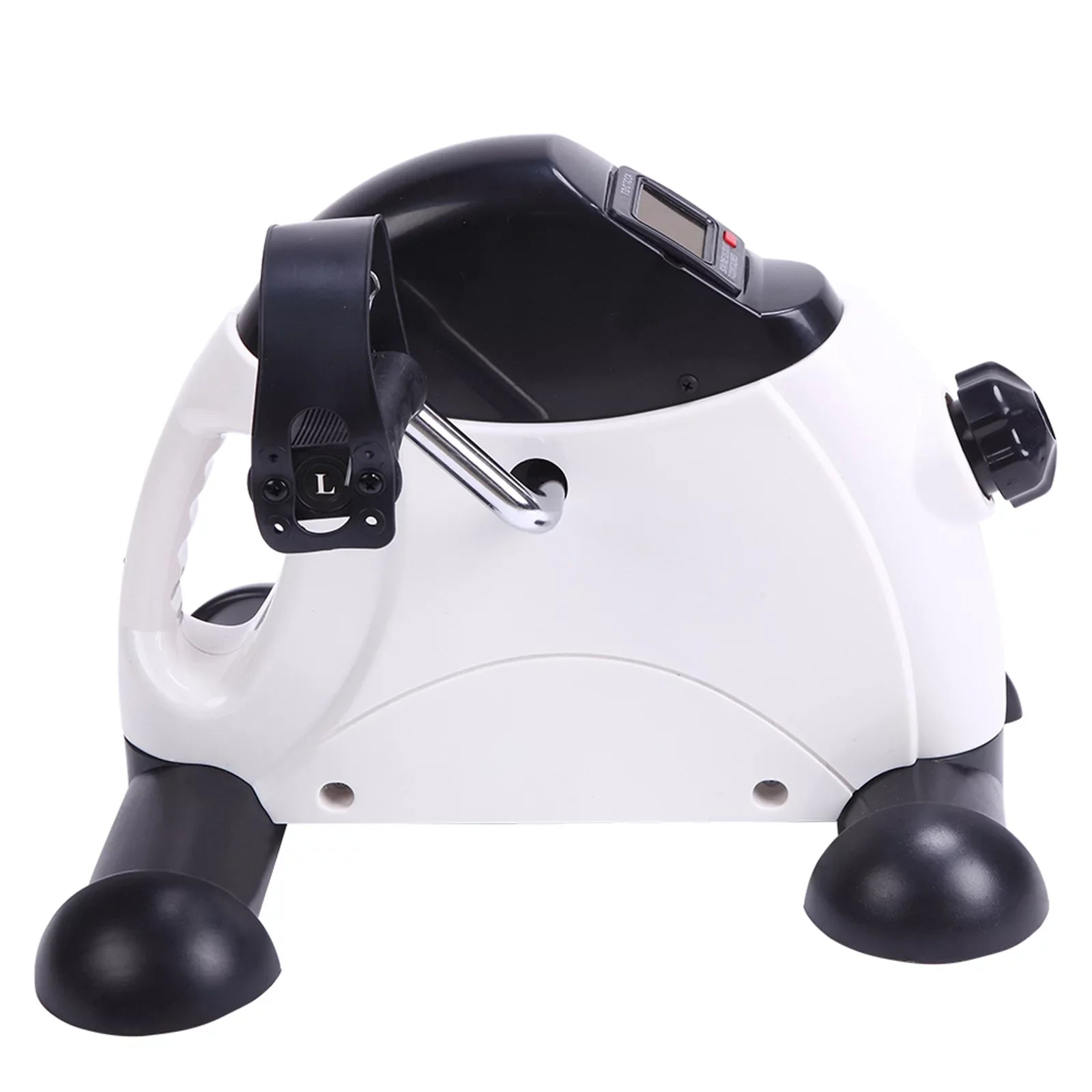 Portable Home Use Hands and Feet Trainer Mini Exercise Bike Ivory & Black