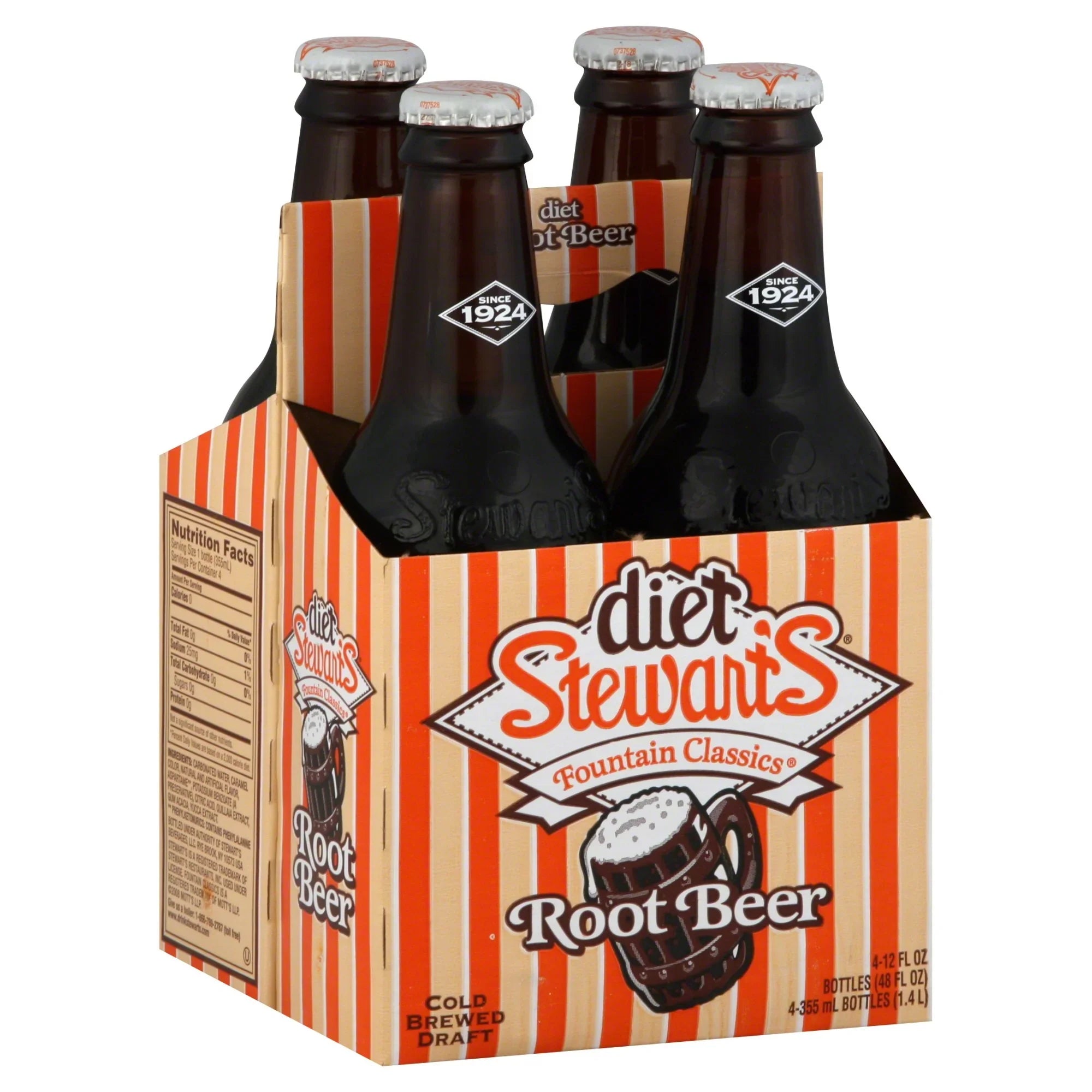 Sizetewarts Diet Root Beer-355Ml X 24 Bottles