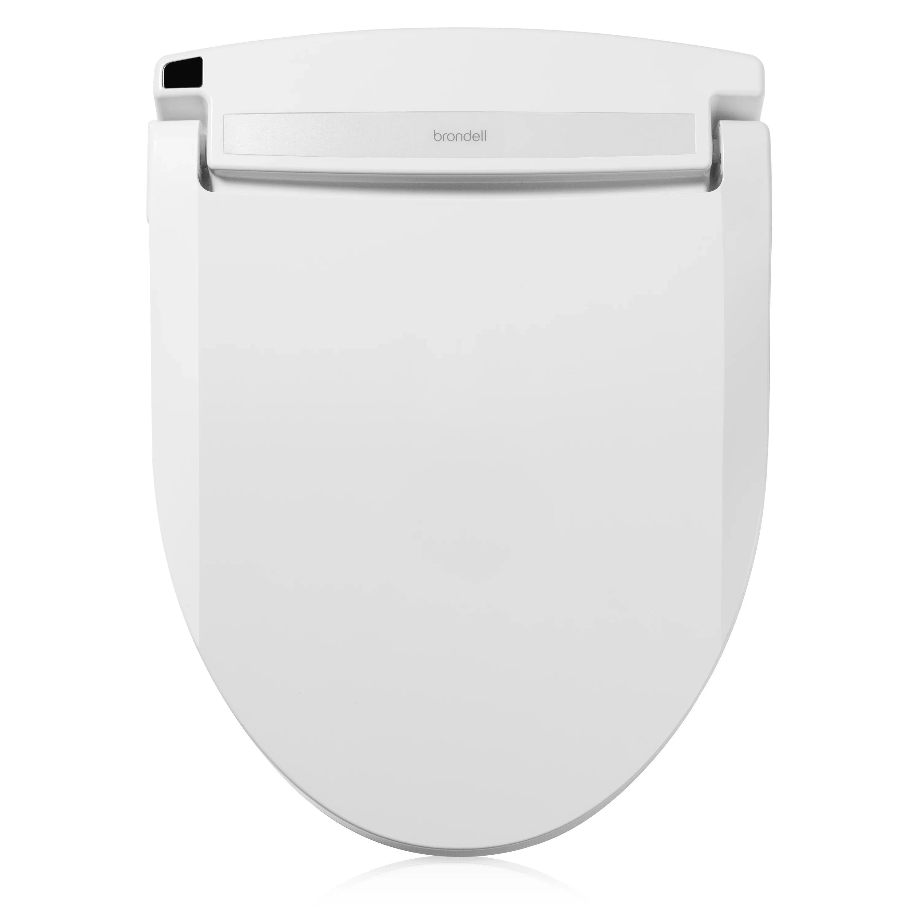Brondell Sizewash EM617 Advanced Bidet Toilet Sizeeat with Remote Control, Round Ivory